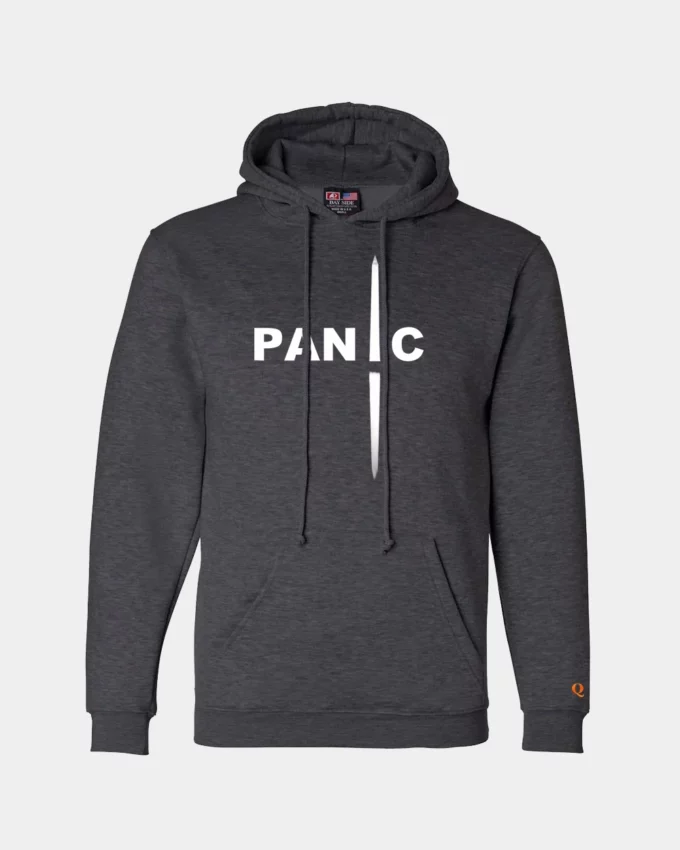 Panic In DC Political Hoodie - Made In America - Gray