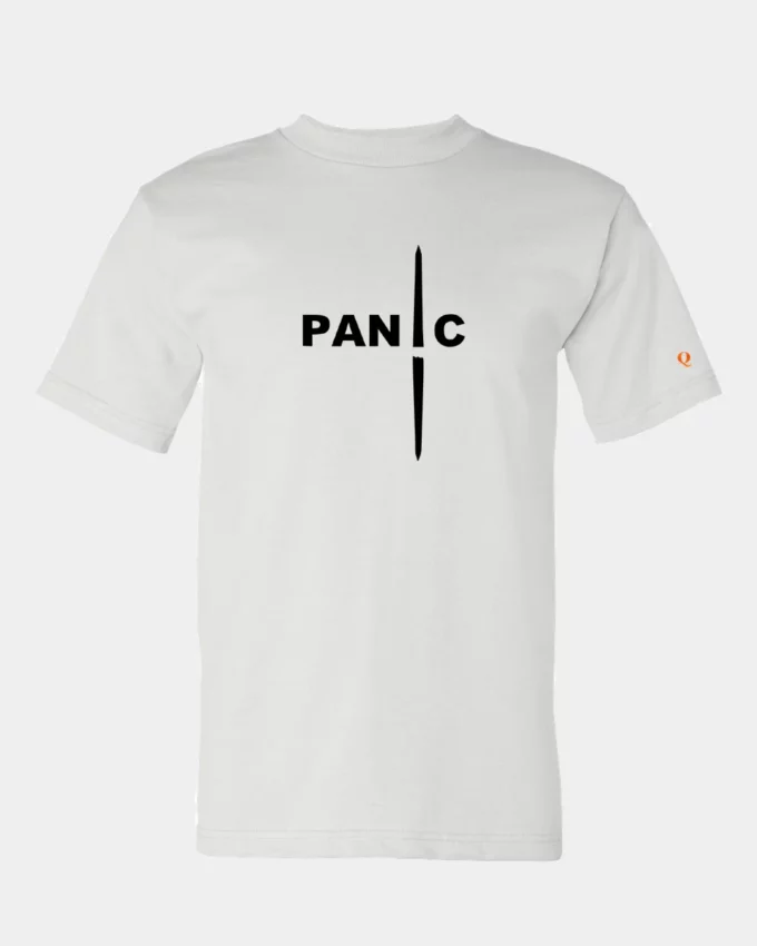 Panic In DC Political Tee Shirt Made In America White Men's