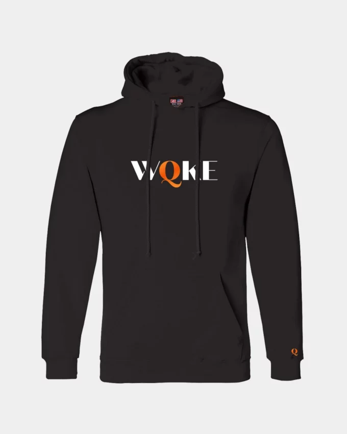 WQKE Hoodie in Black