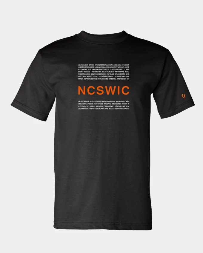 NCSWIC Political T-shirt Made In America Black Men's