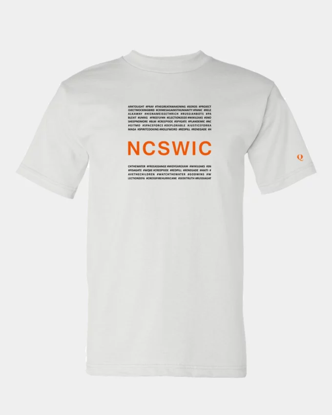 NCSWIC Political T-Shirt Made In America White Men's