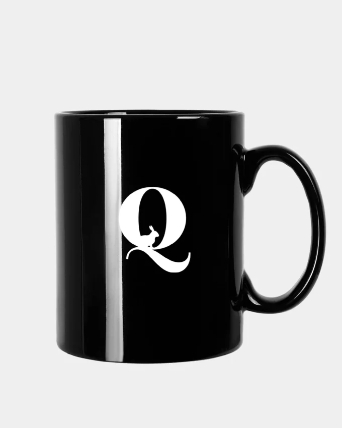 Q Rabbit Political Meme Coffee Mug Black