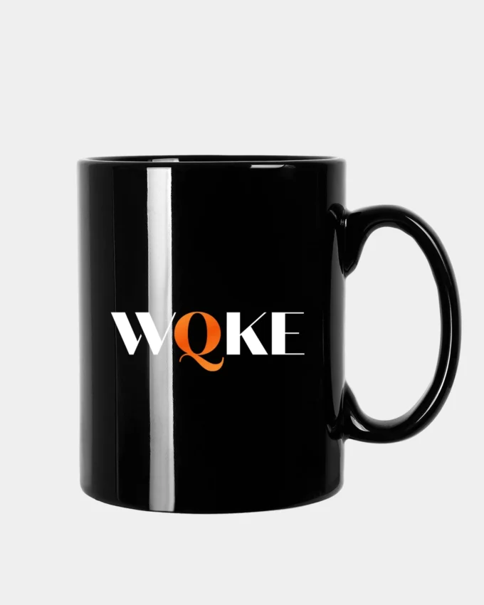 WQKE Political Meme Coffee Mug Black