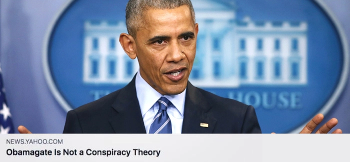 Obamagate Not a Conspiracy Theory