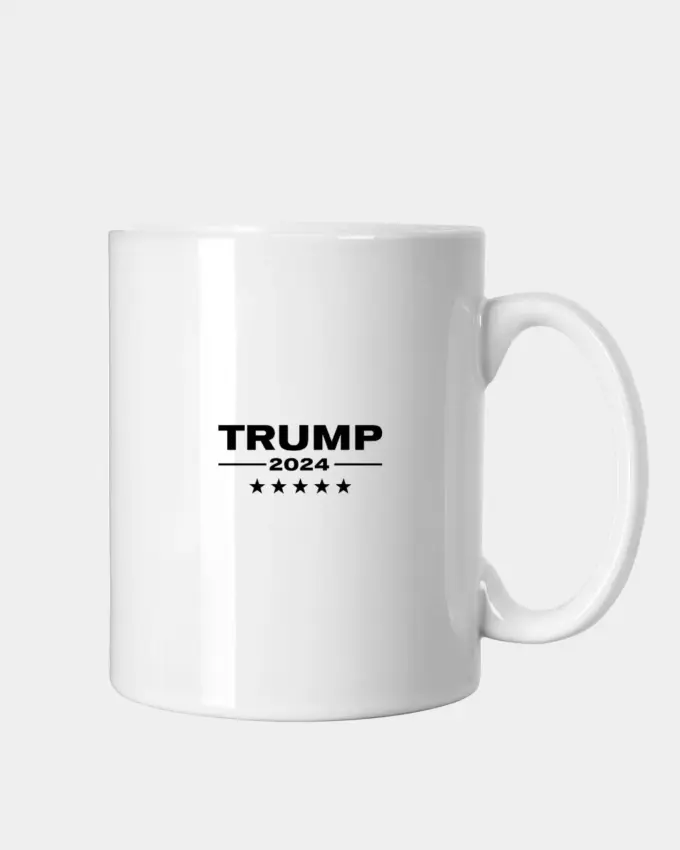 Trump 2024 Political Meme Coffee Mug White